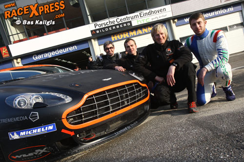 Rhesus racing en testdrivers uit Italia